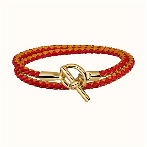 hermes bracelet homme cuir|bracelet hermes argent et cordon.